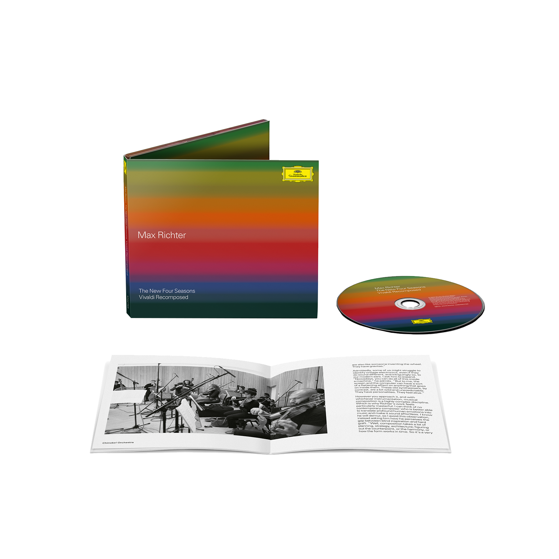 Max Richter - The New Four Seasons - Vivaldi Recomposed: CD