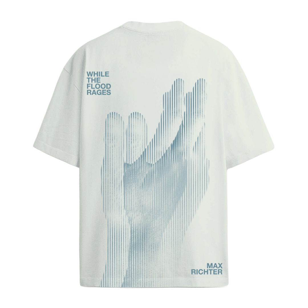 Max Richter - While The Flood Rages T-Shirt in White