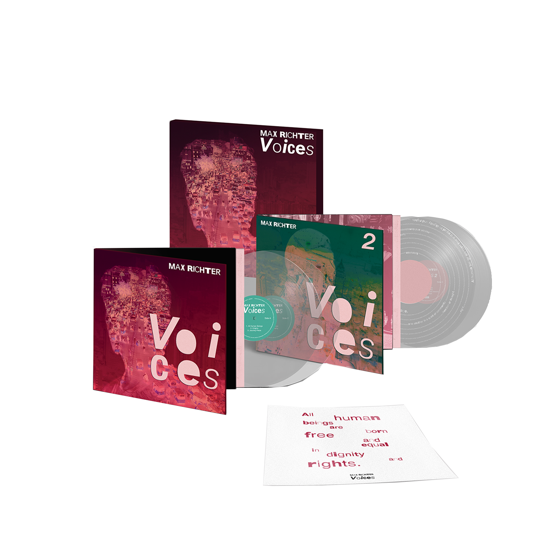 Max Richter - Voices: Deluxe 4LP Box Set