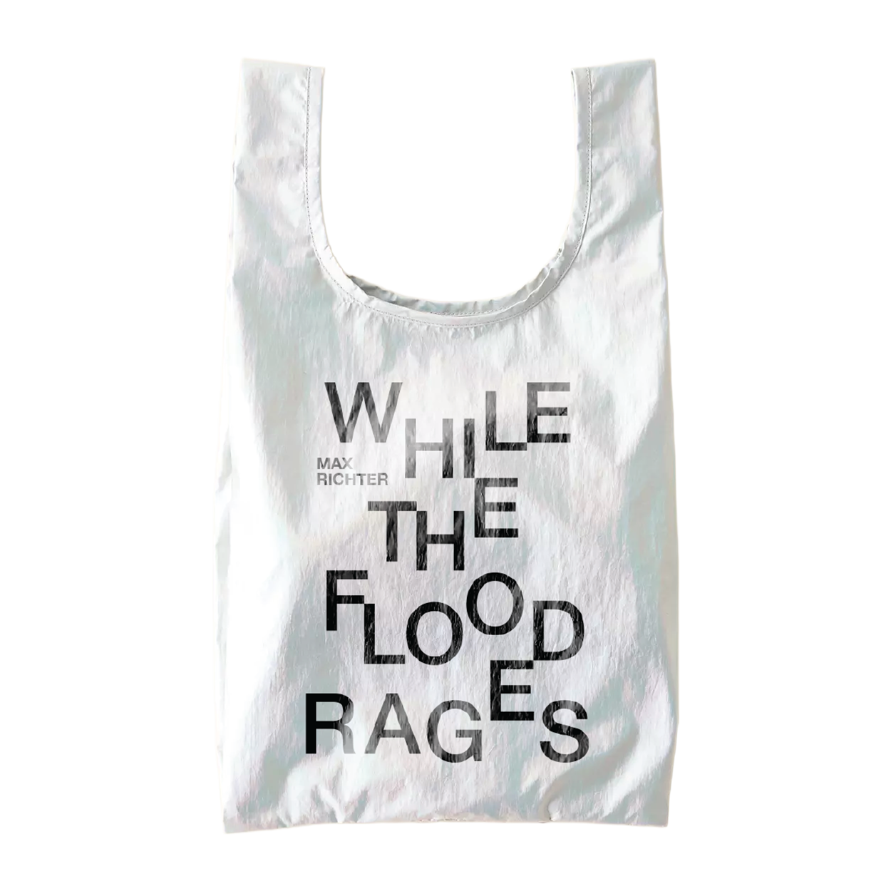 Max Richter - While The Flood Rages Metallic Tote Bag