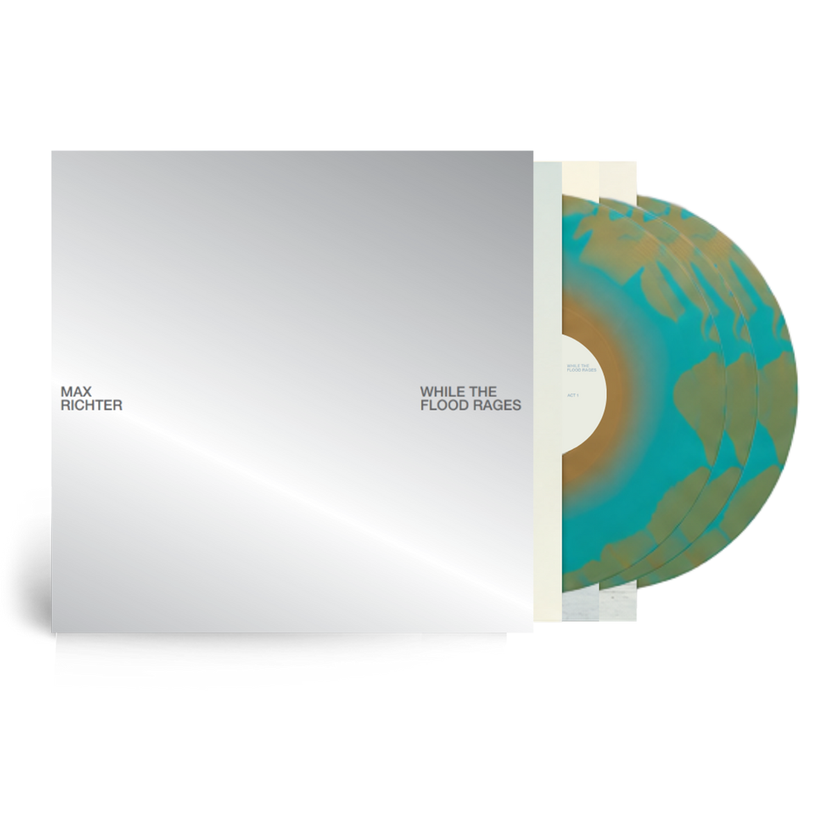 Max Richter - While The Flood Rages - 3LP Media Box with Colour Vinyl