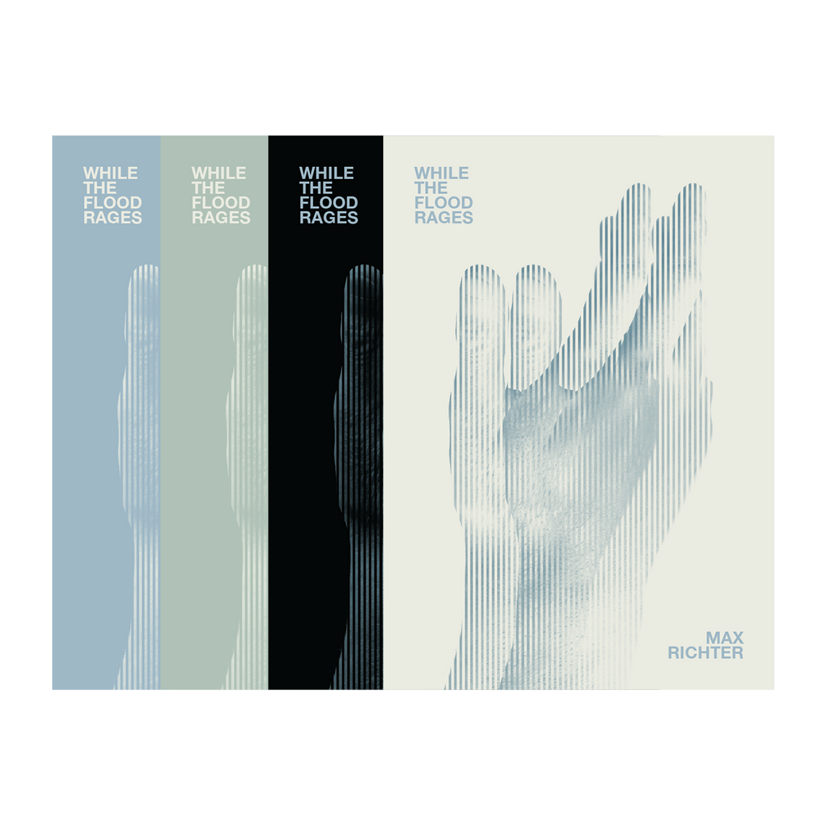Max Richter - While The Flood Rages Screenprinted Poster