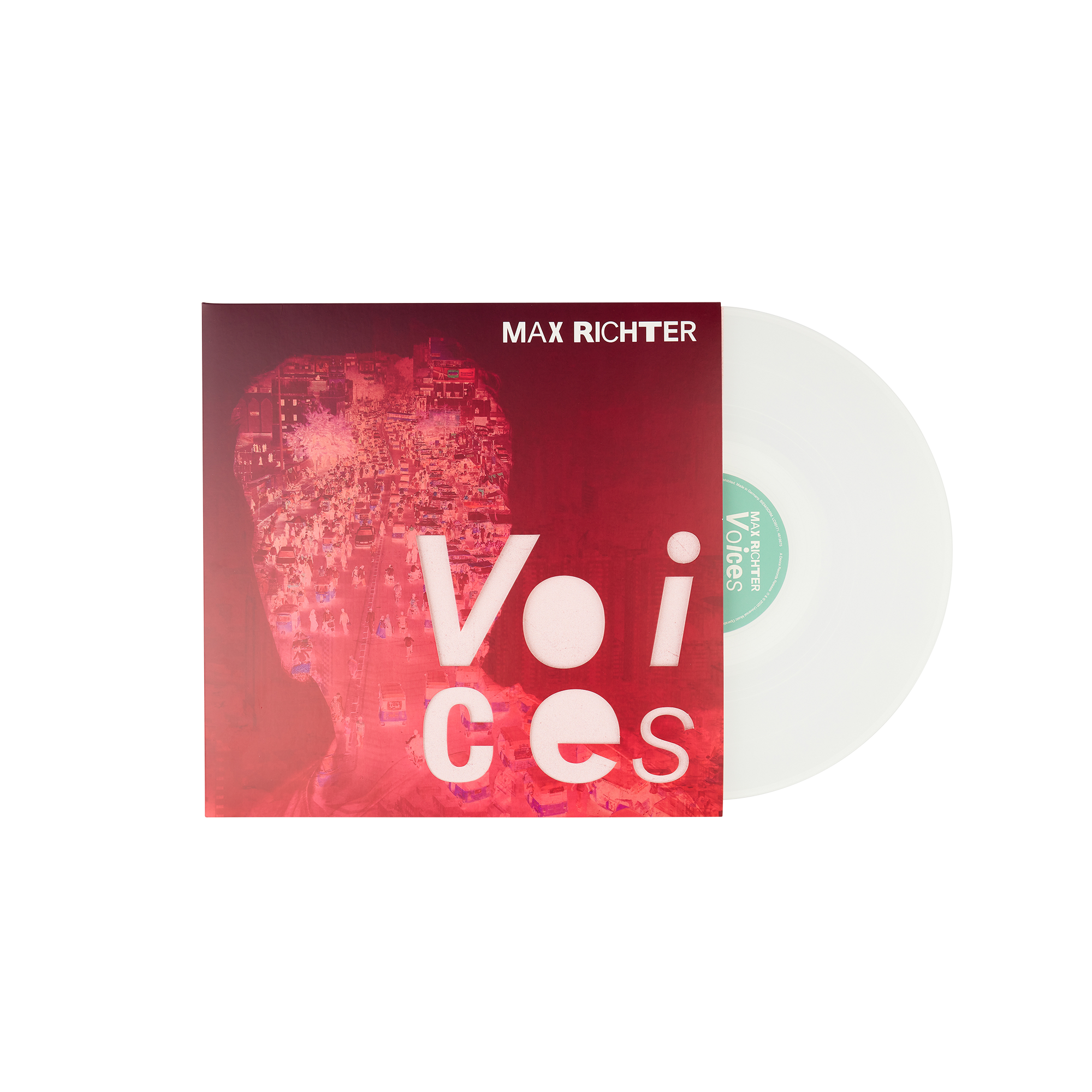 Max Richter - Voices 2: Exclusive Clear Vinyl LP w/ Etched D-Side