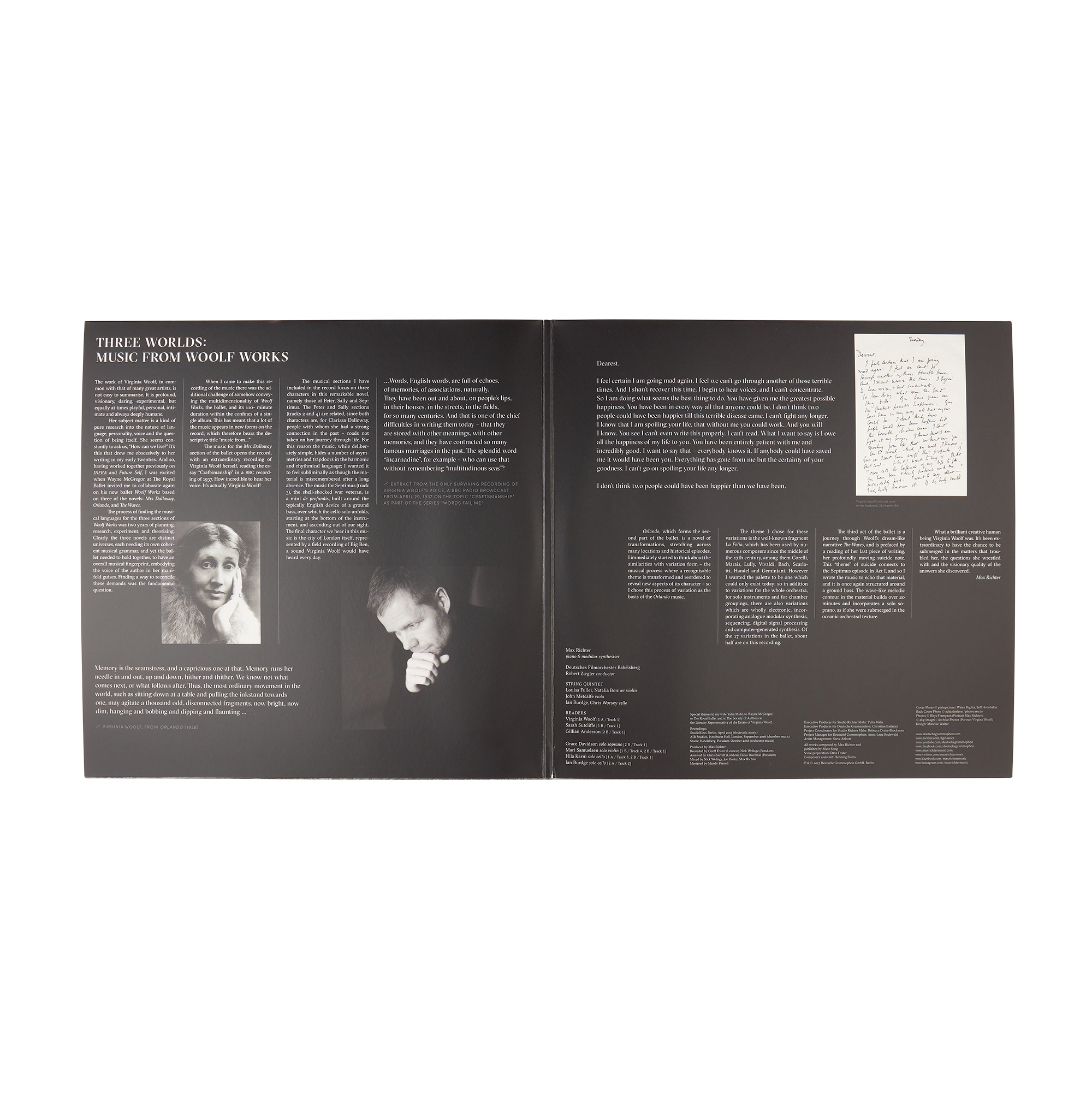 Max Richter - Three Worlds - Music From Woolf Works: Vinyl LP