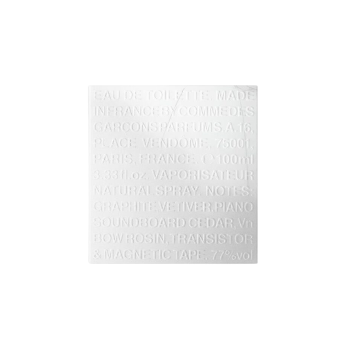 Max Richter - Max Richter 01 by Comme des Garçons Parfums