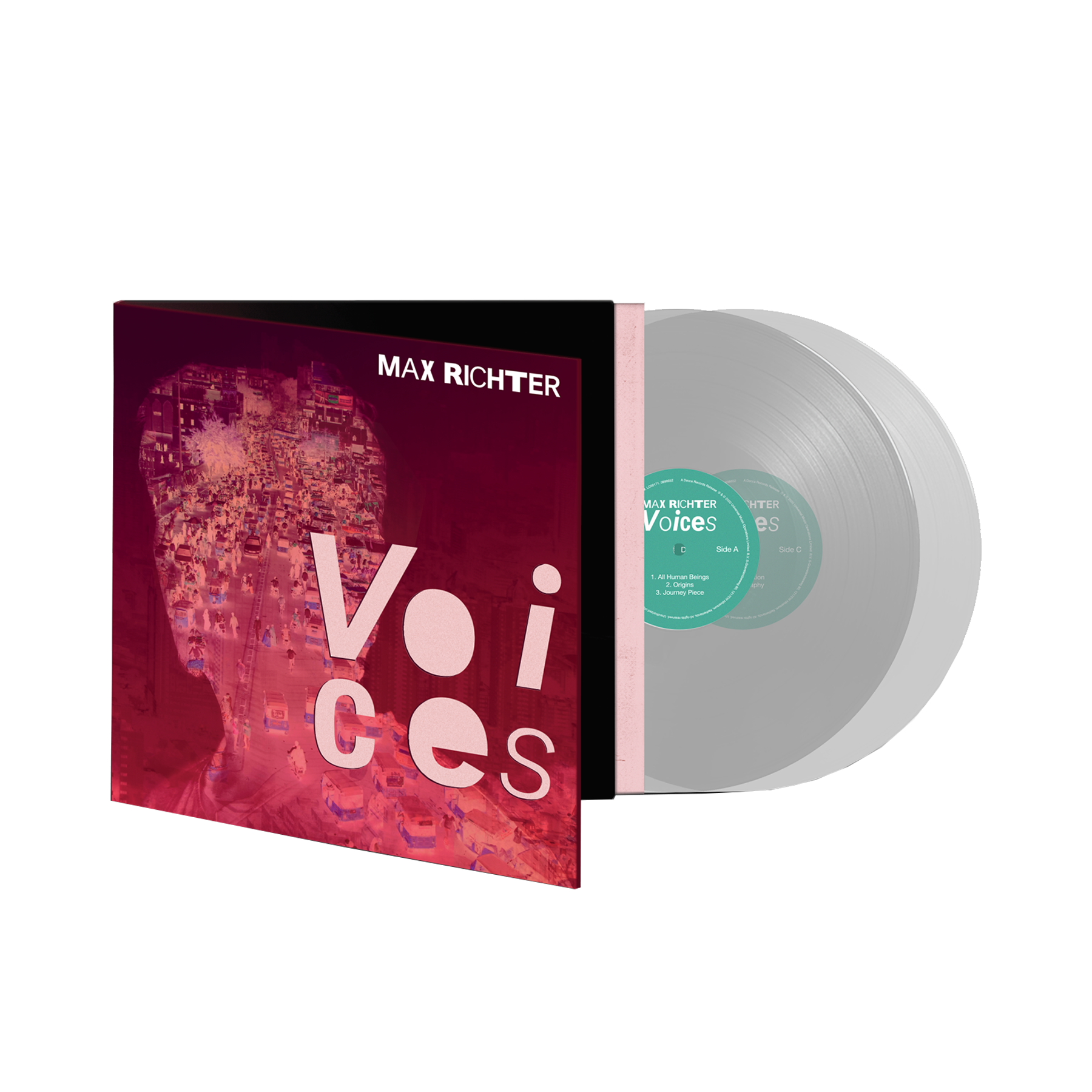 Max Richter - Voices: Signed Clear Vinyl 2LP